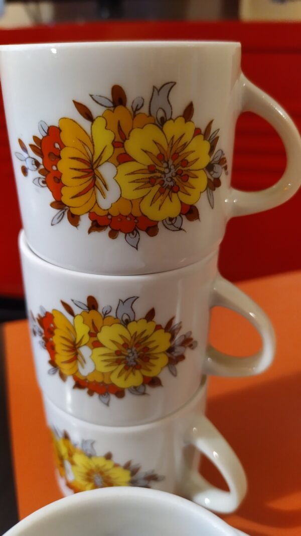 Tasses porcelaine italienne ANCAP vintage – Image 2