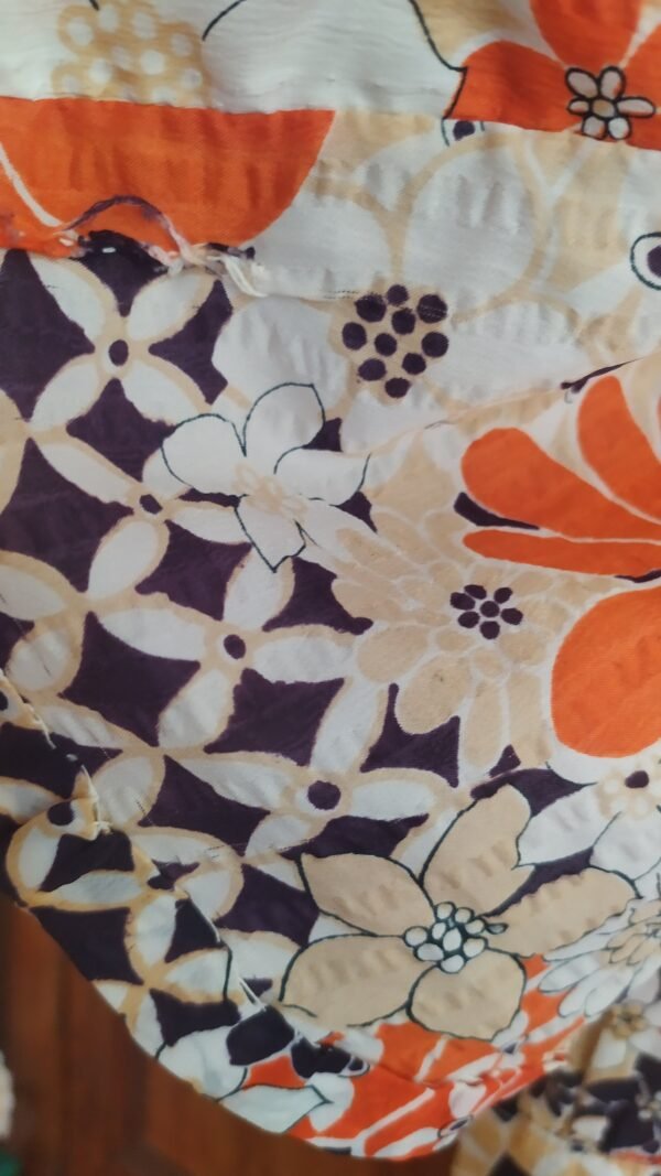 Chemisier vintage imprimé floral – Image 7