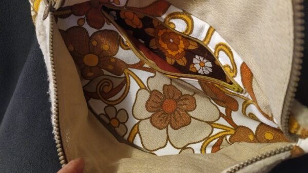 Sac banane Vanessa en tissu vintage et upcyclé – Image 5
