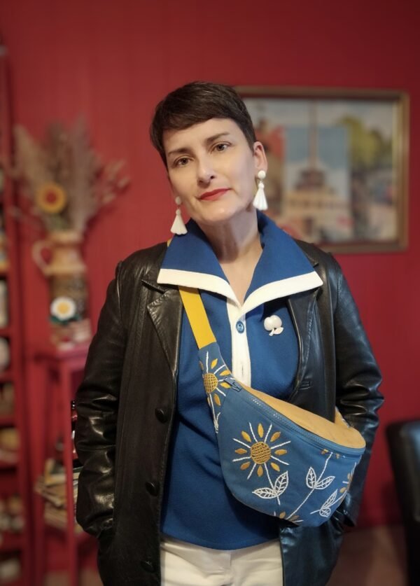 Sac banane Elsa en napperon vintage upcyclé – Image 18