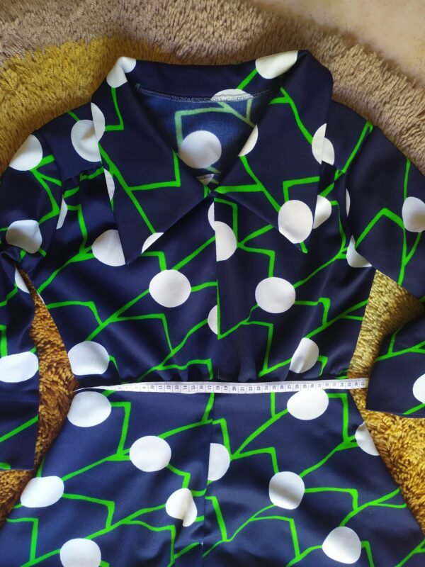 Robe vintage aux motifs géométriques – Image 13