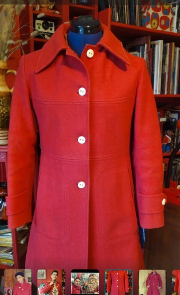 Manteau en laine Le Quillec