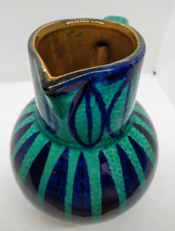 Vase Scheurich bleu années 70 – Image 2