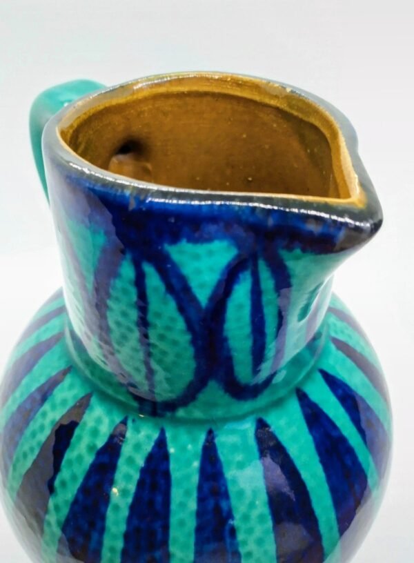 Vase Scheurich bleu années 70 – Image 5