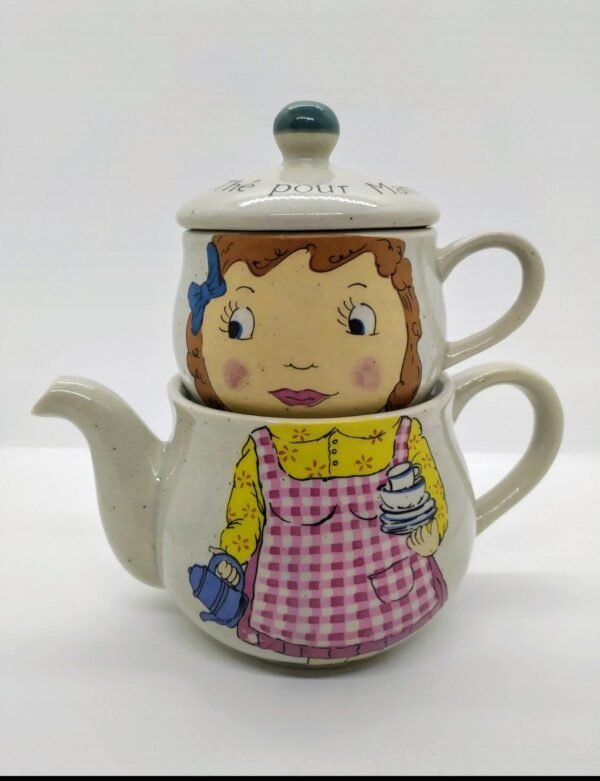 Théière solitaire pour Mamie vintage