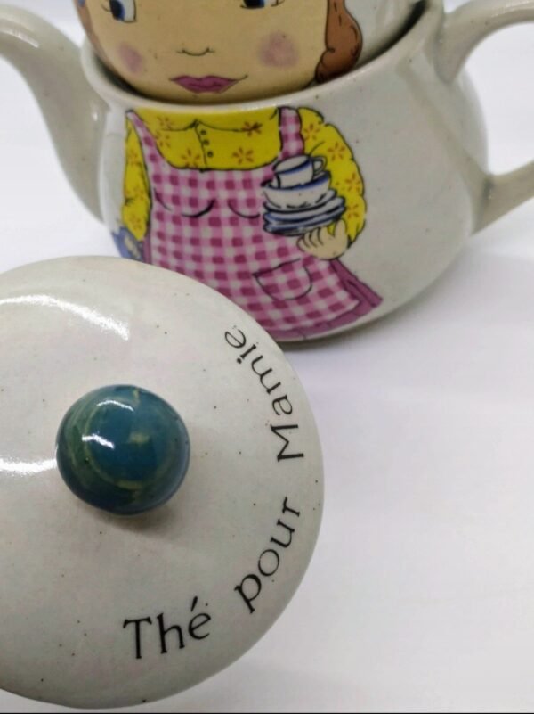 Théière solitaire pour Mamie vintage – Image 6
