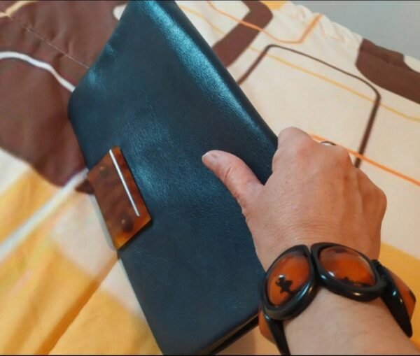 Pochette VIMAR en cuir vintage