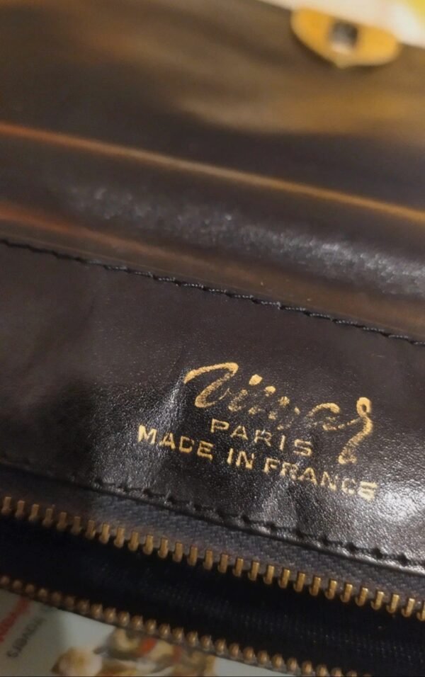 Sac noir en cuir VIMAR – Image 2