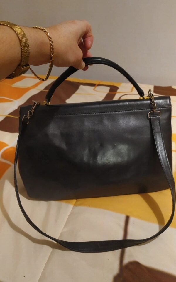 Sac noir en cuir VIMAR – Image 9