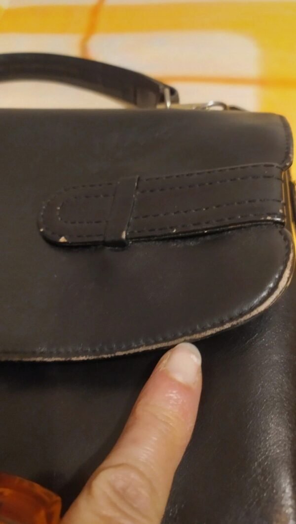 Sac noir en cuir VIMAR – Image 17