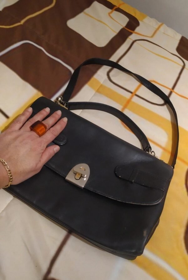 Sac noir en cuir VIMAR – Image 5