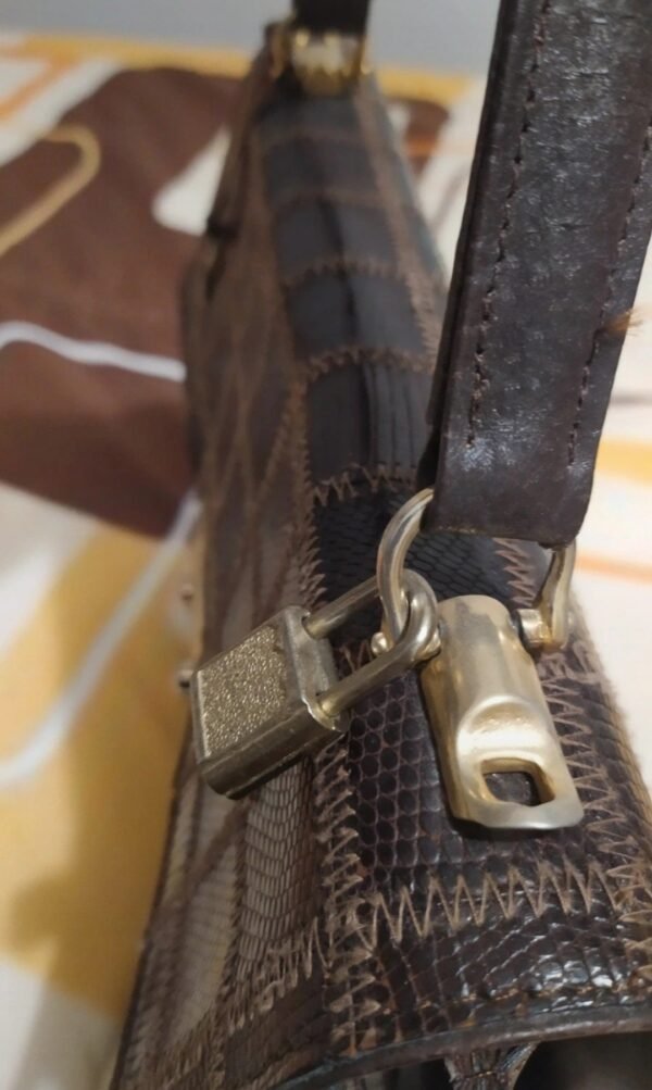 Sac vintage chic à serrure – Image 3