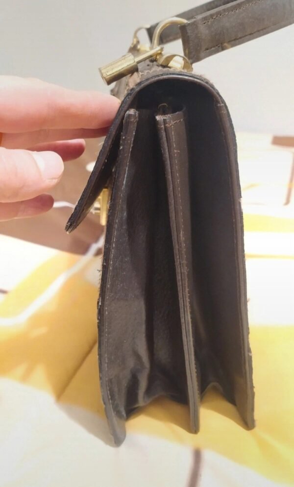Sac vintage chic à serrure – Image 8