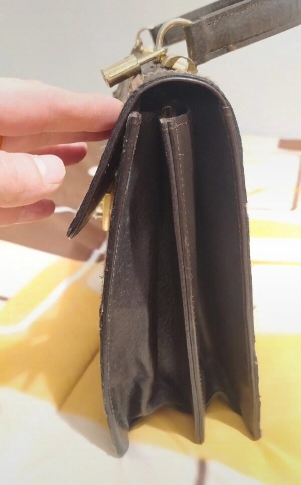 Sac vintage chic à serrure – Image 14