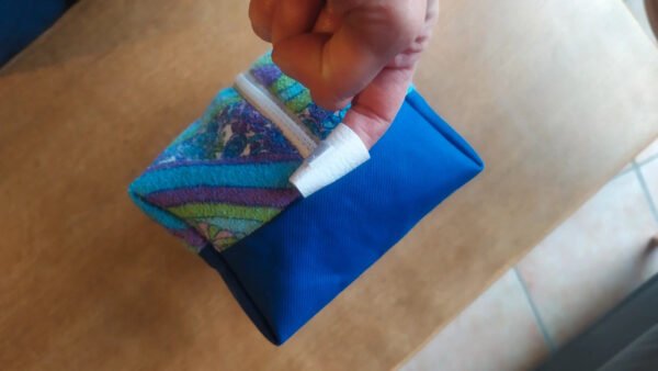 Trousse de toilette Midge en tissu vintage et upcyclé – Image 11