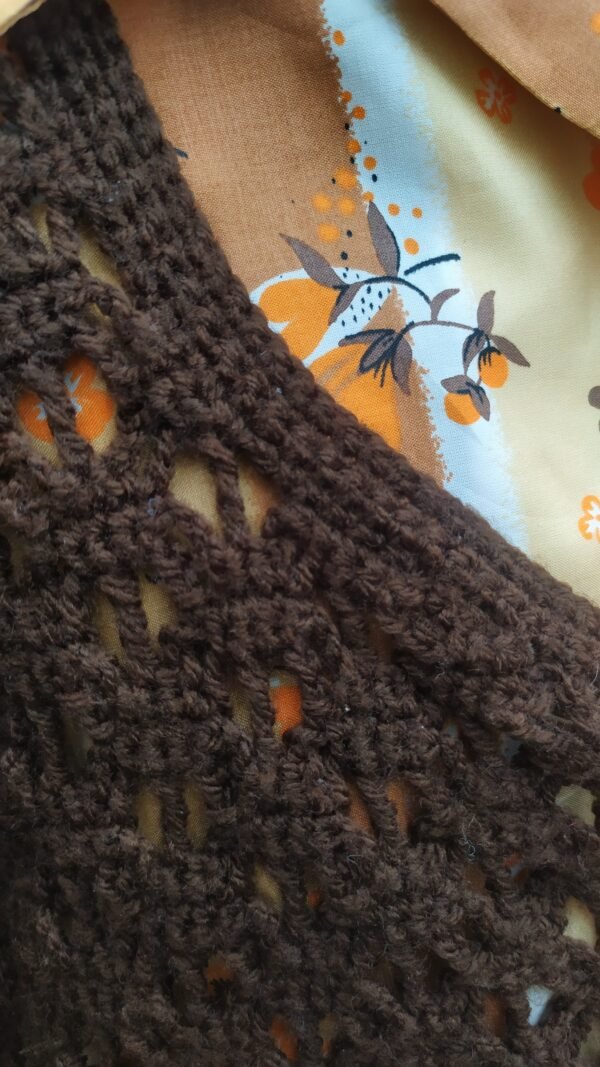 Grand gilet vintage crochet – Image 5
