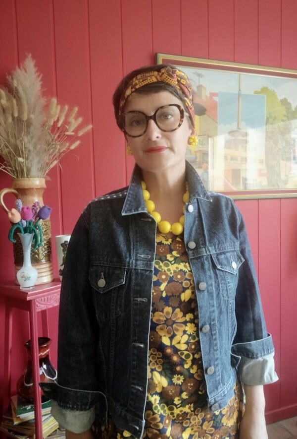 Veste en jean au canevas Yorkshire – Image 2