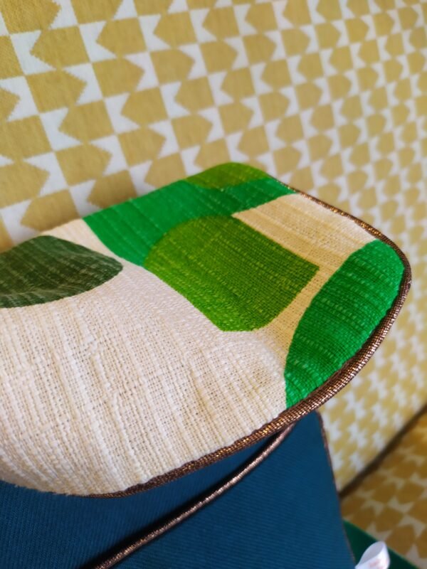 Pochette XL Aline en tissu vintage et upcyclé – Image 20