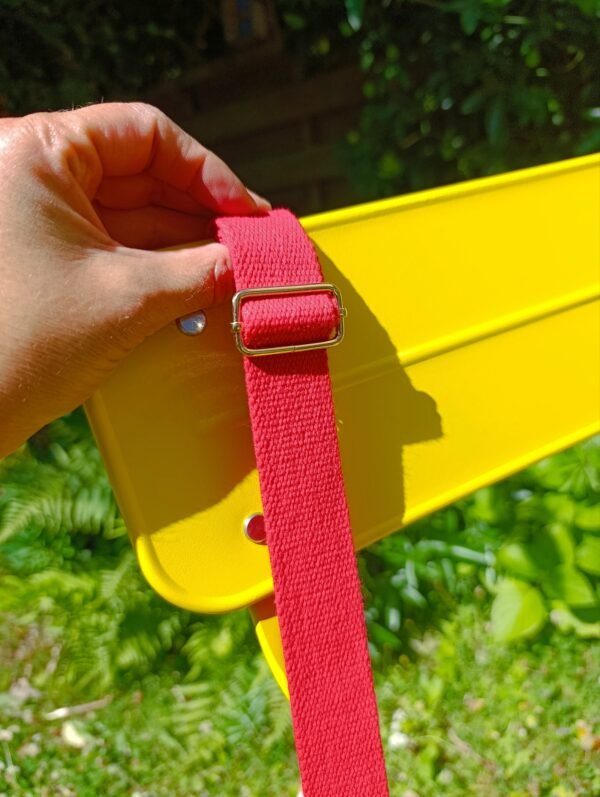 Pochette XL Simone et Stéphanie En tissus vintage et upcyclés – Image 16