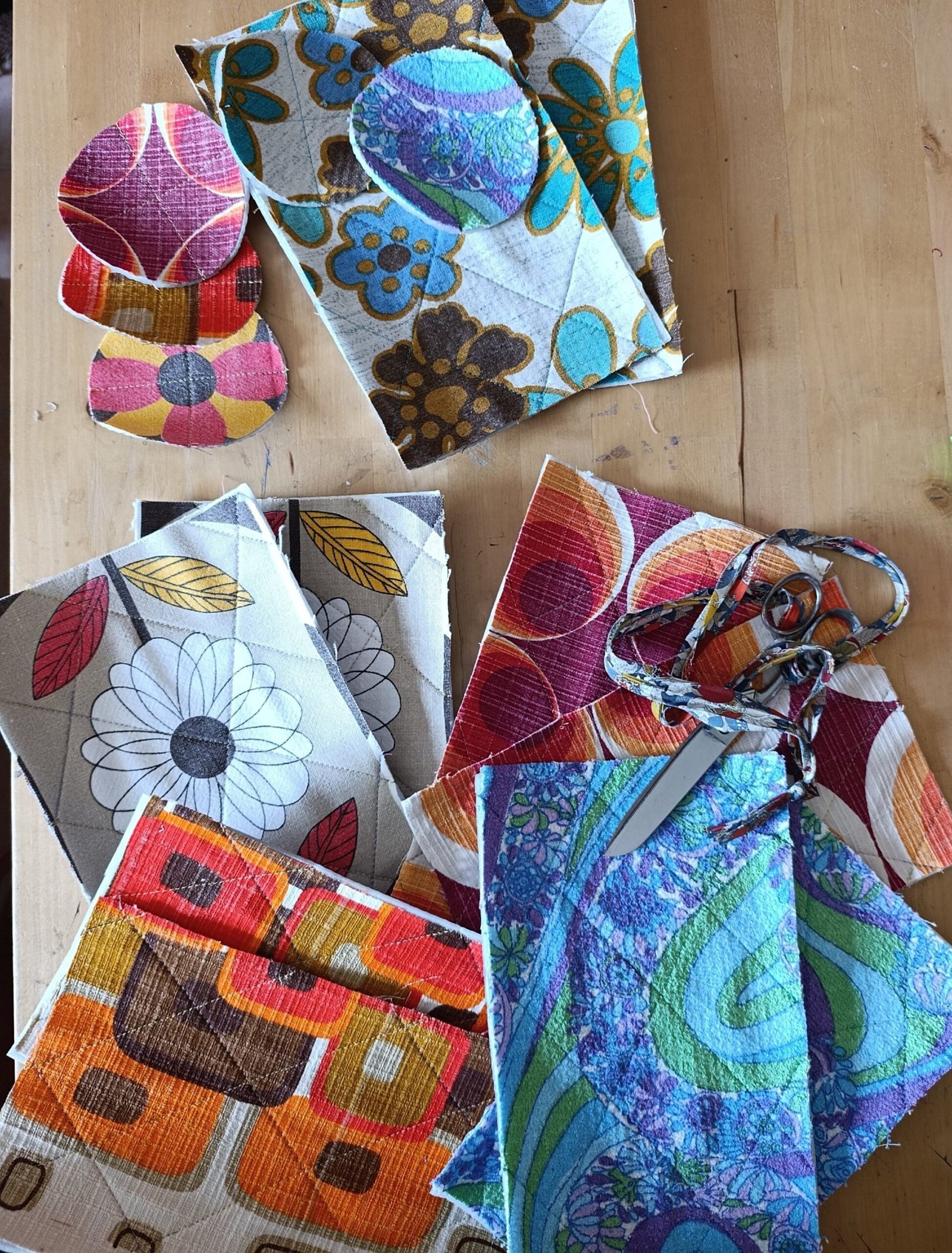 Housse de gourde Jane en tissu vintage – Image 5